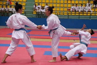Hơn 550 vận động viên tranh tài giải Karatedo trẻ toàn quốc 2017