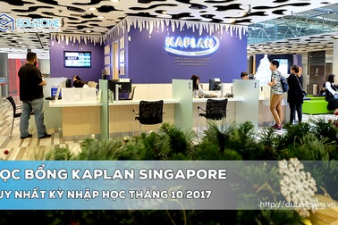 Chương trình học bổng 50% học phí của Kaplan Singapore