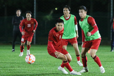 Đội tuyển Việt Nam háo hức chờ đối đầu dàn sao Hàn Quốc