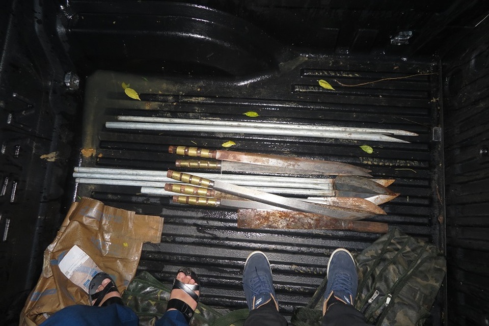 Bắt 2 băng nhóm giang hồ thanh toán lẫn nhau để tranh giành địa bàn - 2