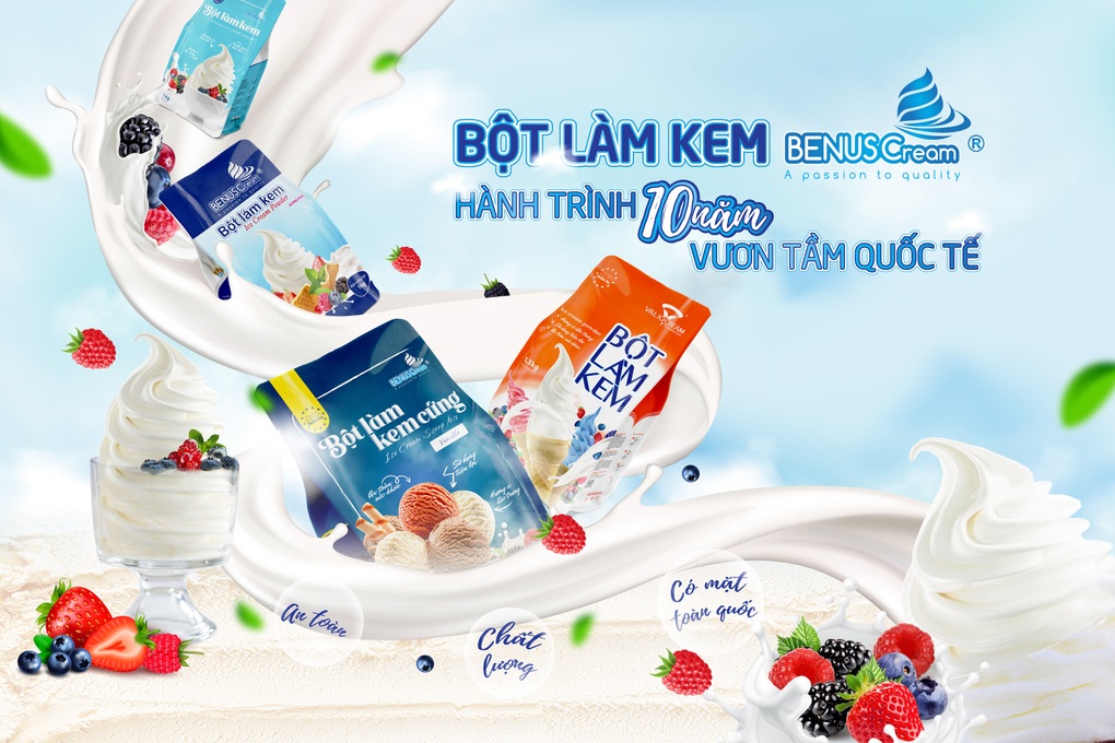 Hành trình 10 năm BenusCream vươn tầm quốc tế - 1 Hành trình 10 năm BenusCream vươn tầm quốc tế - 1