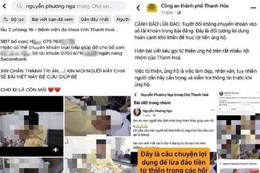 Cảnh báo lừa đảo từ thiện tinh vi qua mạng xã hội Facebook
