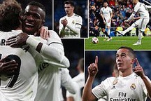 Ramos đạt cột mốc 100 bàn, Real Madrid dễ dàng đè bẹp Leganes