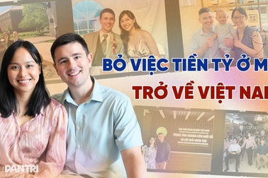 Gia đình trí thức trẻ bỏ việc tiền tỷ ở Mỹ, đem vốn liếng trở về quê hương