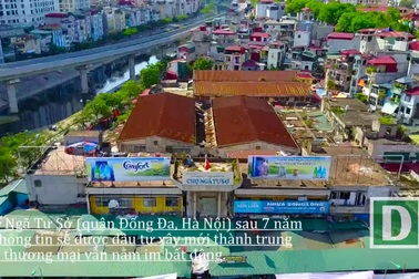 Hà Nội: Chợ Ngã Tư Sở từ "huy hoàng" đến "sống dở chết dở"