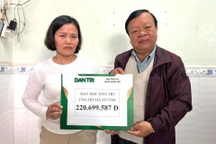 Bé trai ở Đà Lạt bị ung thư máu được bạn đọc hỗ trợ hơn 260 triệu đồng