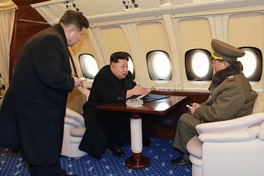 Triều Tiên khoe nội thất sang trọng trên chuyên cơ của ông Kim Jong-un