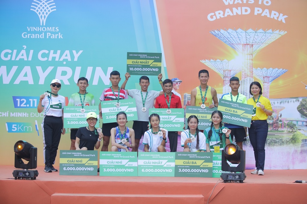 Giải chạy 5Way Run - Ways to Grand Park lan tỏa tinh thần sống trọn vẹn - 2 Giải chạy 5Way Run - Ways to Grand Park lan tỏa tinh thần sống trọn vẹn - 2