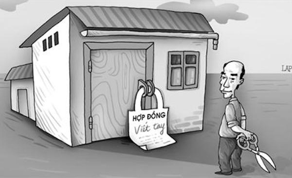 Giao dịch nhà đất bằng niềm tin có ngày mất trắng - 1 Giao dịch nhà đất bằng niềm tin có ngày mất trắng - 1