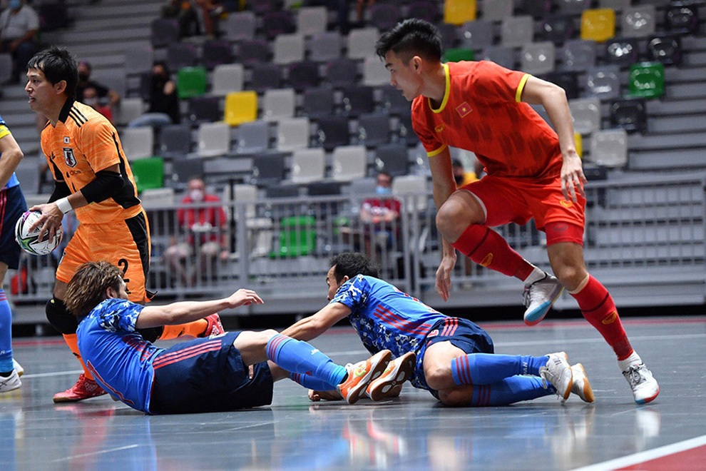 Đội tuyển futsal Việt Nam suýt gây bất ngờ trước Nhật Bản - 3 Đội tuyển futsal Việt Nam suýt gây bất ngờ trước Nhật Bản - 3