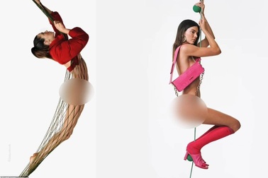 Kendall Jenner bị chỉ trích khi chụp ảnh thời trang quá "kiệm vải"