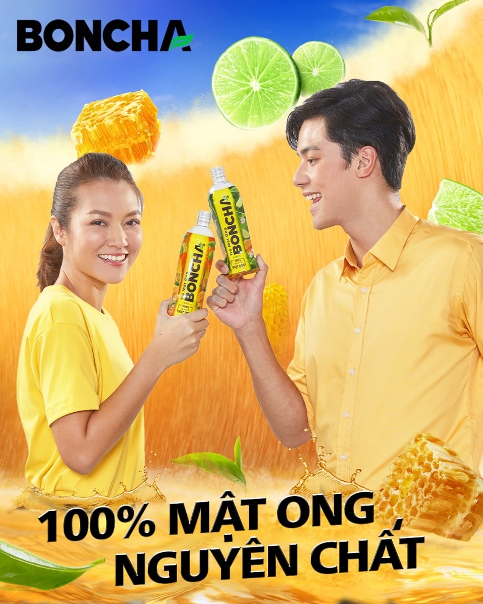 Trà mật ong Boncha vị tắc: Vị ngon sáng tạo, thanh mát cuộn trào - 1 Trà mật ong Boncha vị tắc: Vị ngon sáng tạo, thanh mát cuộn trào - 1