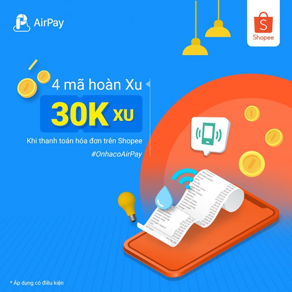 Nhận ngay ưu đãi khi liên kết Ví AirPay trên Shopee - 4 Nhận ngay ưu đãi khi liên kết Ví AirPay trên Shopee - 4