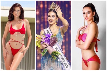 Bông hồng lai gợi cảm đăng quang Hoa hậu Hoàn vũ Philippines 2022