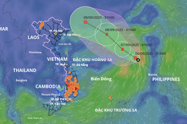 Bão số 7 khả năng hình thành hôm nay di chuyển thế nào?