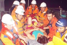 Nam thanh niên bị dây kéo đứt lìa chân trên biển