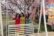 "Xuân đã đến bên em, dáng xuân tuyệt vời..."