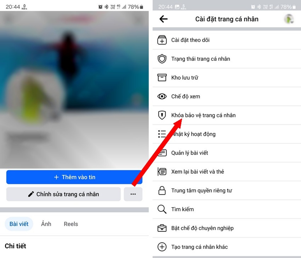 Cách khóa trang cá nhân với người lạ trên Facebook - 2 Cách khóa trang cá nhân với người lạ trên Facebook - 2