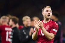 Eriksen lần thứ ba tham dự World Cup cùng đội tuyển Đan Mạch
