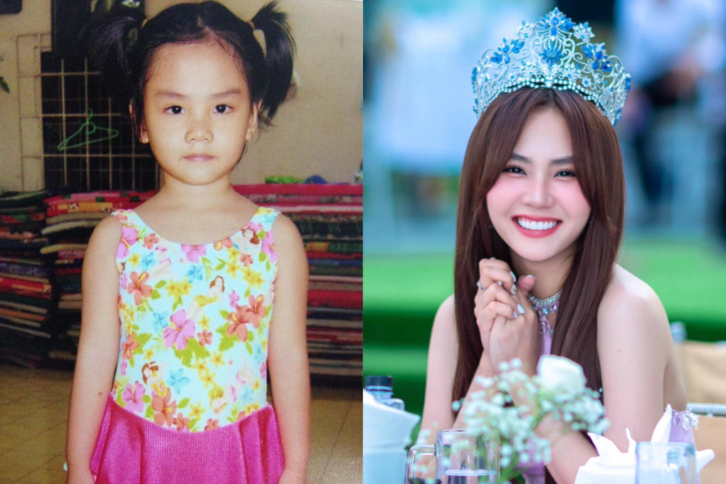 Nhan sắc lúc nhỏ của Thanh Hằng, Thùy Tiên và loạt mỹ nhân Việt gây sốt - 9 Nhan sắc lúc nhỏ của Thanh Hằng, Thùy Tiên và loạt mỹ nhân Việt gây sốt - 9