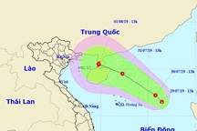 Xuất hiện vùng áp thấp gần Quần đảo Hoàng Sa