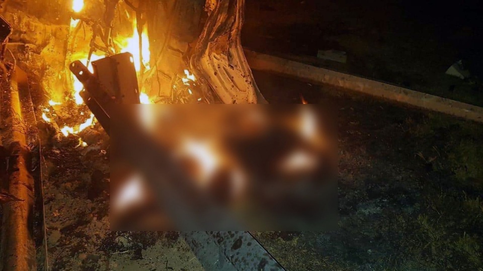 Đặc nhiệm Mỹ kéo thi thể tướng Iran ra khỏi xe sau khi nã tên lửa - 1 Đặc nhiệm Mỹ kéo thi thể tướng Iran ra khỏi xe sau khi nã tên lửa - 1
