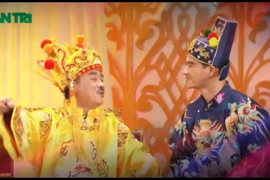 Clip chúc Tết Ban biên tập và độc giả báo Dân trí của Ngọc Hoàng và các Táo: