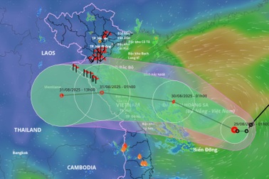 Những khu vực nào bị ảnh hưởng bởi cơn bão dự kiến sắp hình thành?