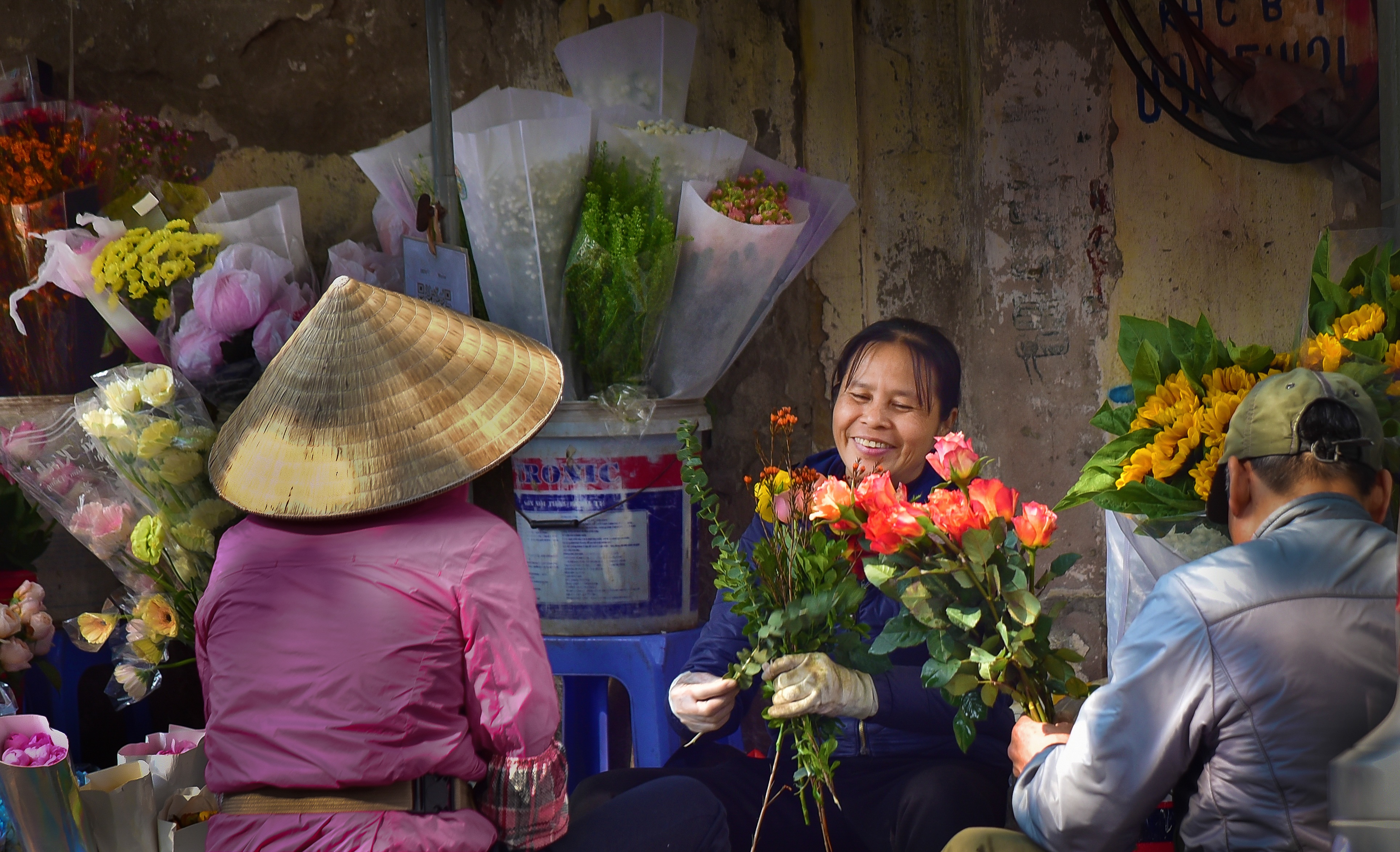 Hoa tươi như nụ cười