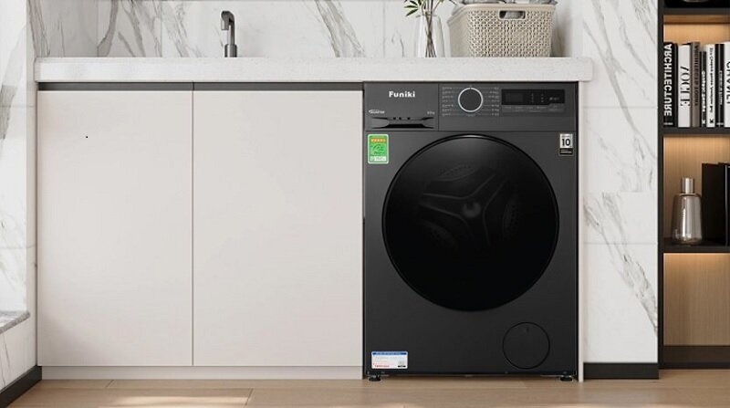 Máy giặt Funiki 10,5kg inverter HWM F8105ADG giá rẻ mà chất lượng rất ổn