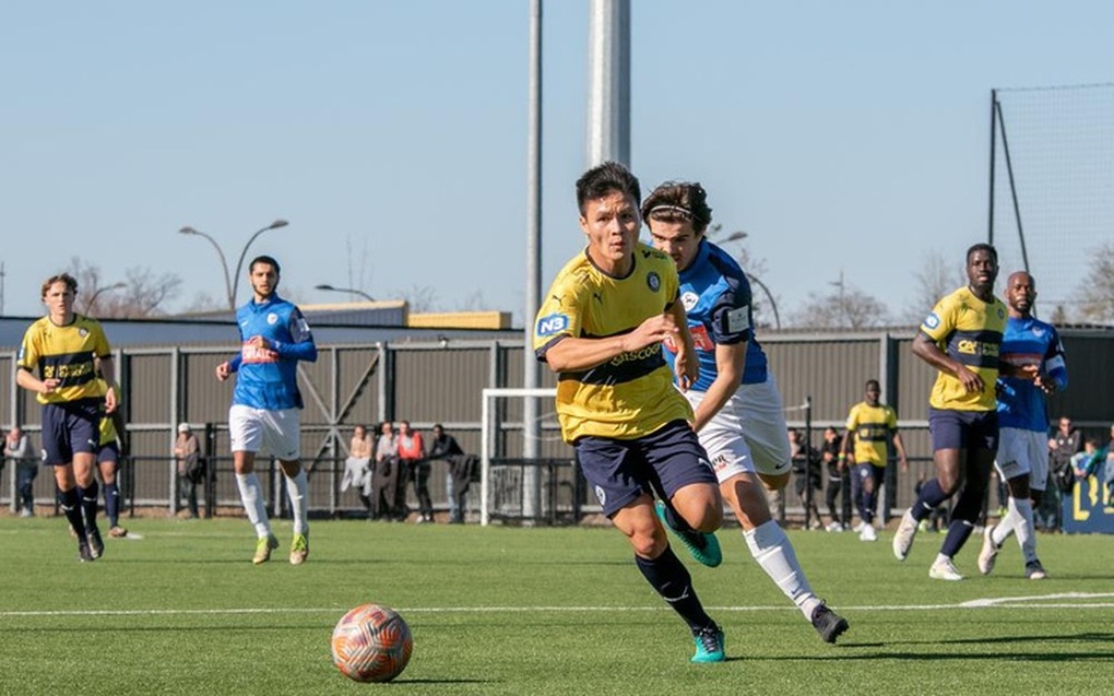 Quang Hải góp công giúp Pau FC B thắng đậm ở giải hạng 5 Pháp - 1 Quang Hải góp công giúp Pau FC B thắng đậm ở giải hạng 5 Pháp - 1