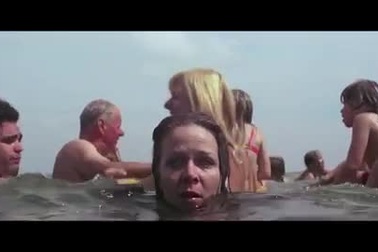 Cảnh phim trong "Jaws" (Hàm cá mập - 1975)