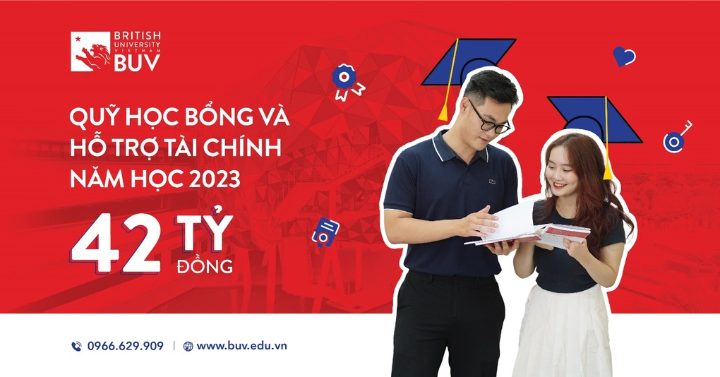 Quỹ học bổng BUV năm 2023 tiếp tục cùng học sinh thắp sáng ước mơ - 1 Quỹ học bổng BUV năm 2023 tiếp tục cùng học sinh thắp sáng ước mơ - 1