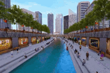 Đề xuất biến sông Tô Lịch thành công viên đoạt giải vì tình yêu Hà Nội