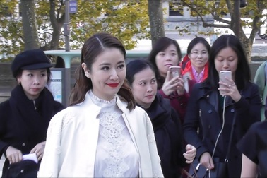 Lâm Tâm Như tham dự tuần lễ thời trang Paris