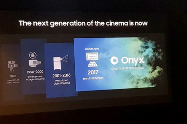 Màn hình LED lần đầu tiên xuất hiện trong rạp chiếu phim ở Việt Nam