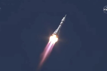 Đoàn phim "Thử thách" của Nga đã bay lên trạm ISS