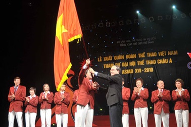 Đoàn thể thao Việt Nam tự tin bước vào Á vận hội