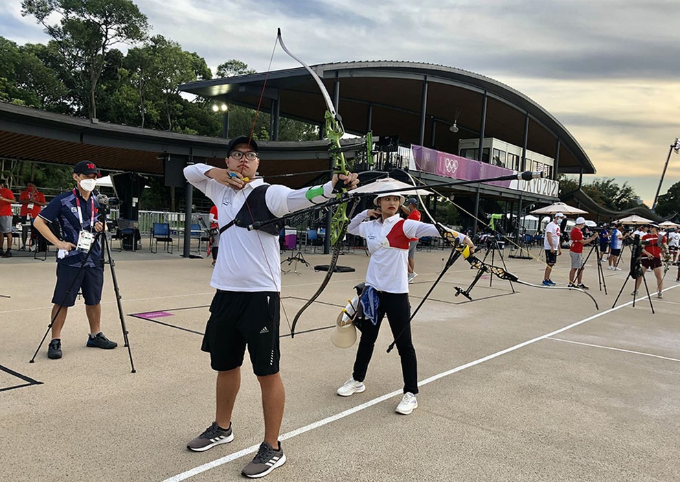 Ánh Viên, Tiến Minh hăng say luyện công ở Olympic Tokyo - 2 Ánh Viên, Tiến Minh hăng say luyện công ở Olympic Tokyo - 2