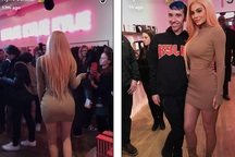 Đông đảo fans xếp hàng chờ gặp Kylie Jenner