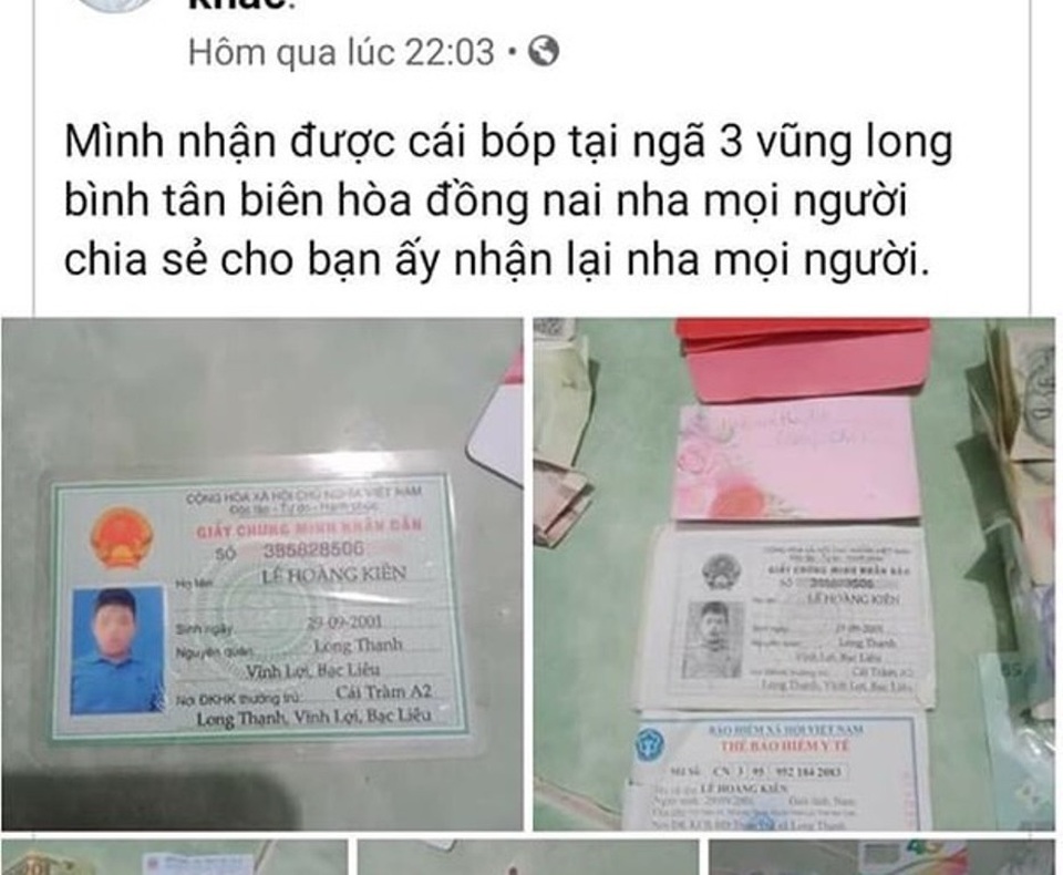 Nam thanh niên mất tích bí ẩn, ví rơi cách nhà... hơn 300km - 3 Nam thanh niên mất tích bí ẩn, ví rơi cách nhà... hơn 300km - 3