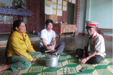 Cựu binh 75 tuổi tích cực làm công tác khuyến học