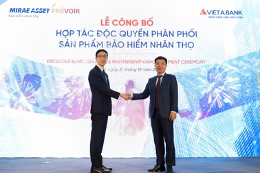 Mirae Asset Prévoir và VietABank hợp tác độc quyền phân phối sản phẩm bảo hiểm nhân thọ