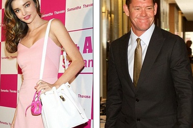 Miranda Kerr được bạn trai đại gia tặng khuyên tai kim cương 