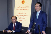 Chủ tịch nước gặp mặt các Cơ quan Đại diện Việt Nam tại Mỹ