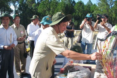 Đại lễ cầu siêu các anh hùng liệt sĩ thanh niên xung phong 