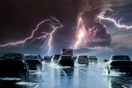 Nguyên lý giúp chiếc ô tô trở thành nơi an toàn khi trời sấm sét