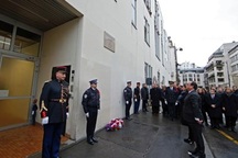 Khai trương biển tưởng niệm nạn nhân vụ khủng bố Charlie Hebdo