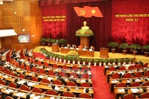 Thông qua danh sách ứng cử ủy viên Bộ Chính trị khóa XII