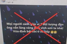Người phụ nữ "hóng" tin đồn bắt cóc trẻ con rồi tung lên mạng xã hội